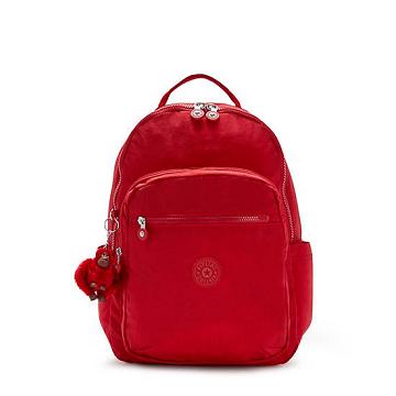 Kipling Seoul Large Klassieke 15" Laptop Rugzak Roze | NL 1388FD